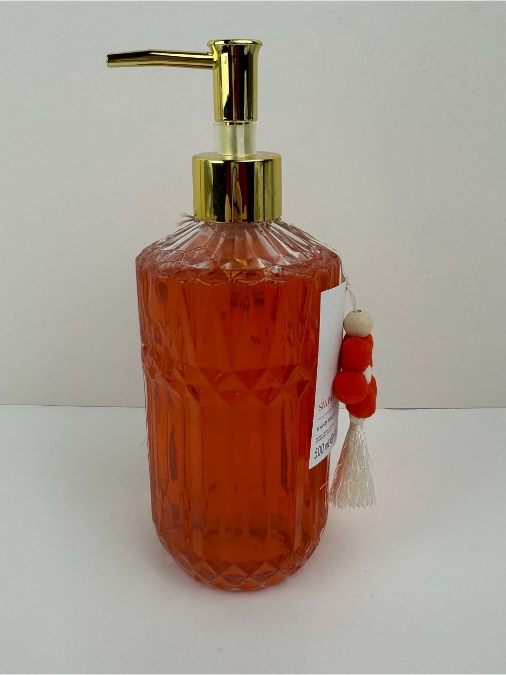 Asquith & Somerset Strawberry Fields Hand Wash 16.9oz Glass Bottle